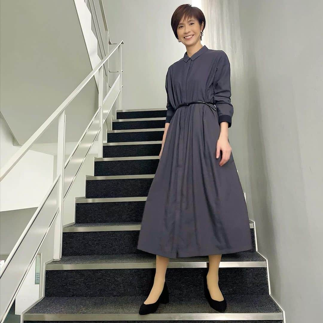 今村涼子さんのインスタグラム写真 - (今村涼子Instagram)「#衣装#chouette#fuerte#pr #ワンピース#エトレリー #気象予報士#気象キャスター #Jチャン天気 #スーパーjチャンネル」10月10日 21時13分 - ryoko.imamu