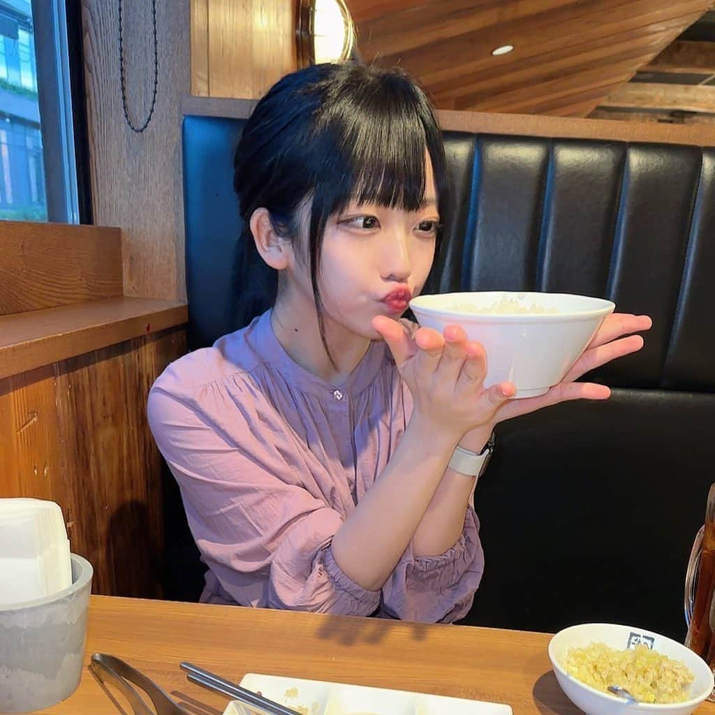 池田杏菜のインスタグラム：「ｺﾒ(🍚՞ ܸ. ̫ .ܸ՞🍚)ｺﾒ」