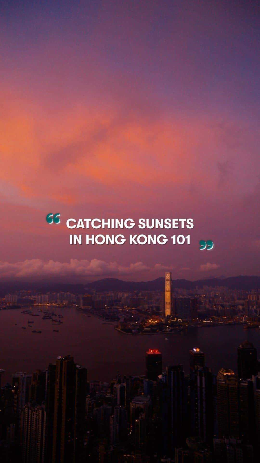 キャセイパシフィック航空のインスタグラム：「We asked you what to feature about Hong Kong 🇭🇰. So here it is!  The golden hour has long been the holy grail for many photographers. We’ve curated some spots in Hong Kong that can make for a truly magical composition 🌇. Comment below if you’ve got more spots to recommend 📸!  #cathaypacific #MoveBeyond  香港的日落美景令不少攝影師愛不釋手🇭🇰。我們為你整合了一系列地方讓你捕捉夢幻一刻 📸。如果你有其他推薦的地方，不妨留言與大家分享！  📍 Aircraft Maintenance Area 飛機維修區 📍 West Kowloon Cultural District 西九文化區 📍 Ha Pak Nai Mangrove Beach 下白泥泥灘 📍 Lugard Road, Victoria Peak 太平山頂盧吉道  #國泰航空 #志在飛躍」