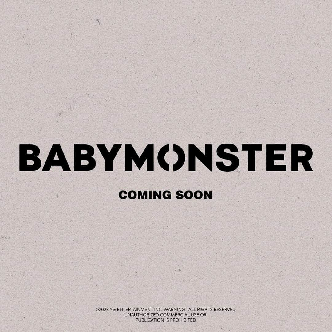 BABYMONSTERのインスタグラム：「BABYMONSTER - DEBUT COMING SOON  #BABYMONSTER #베이비몬스터 #DEBUT #COMING_SOON #YG」