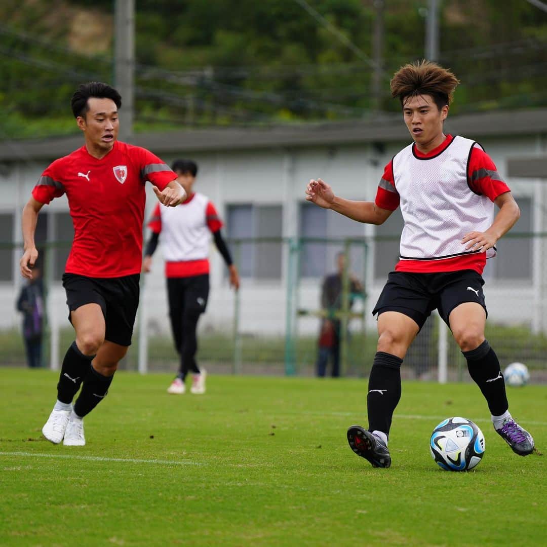 京都サンガF.C.のインスタグラム：「🔥🔥🔥 #sanga #京都サンガ  #超感動 #RevUp」
