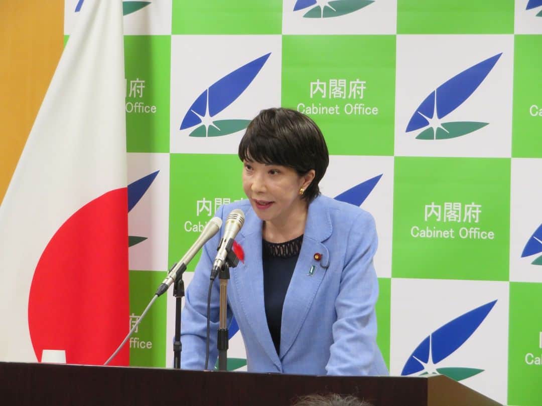 高市早苗のインスタグラム：「10月10日 大臣記者会見」