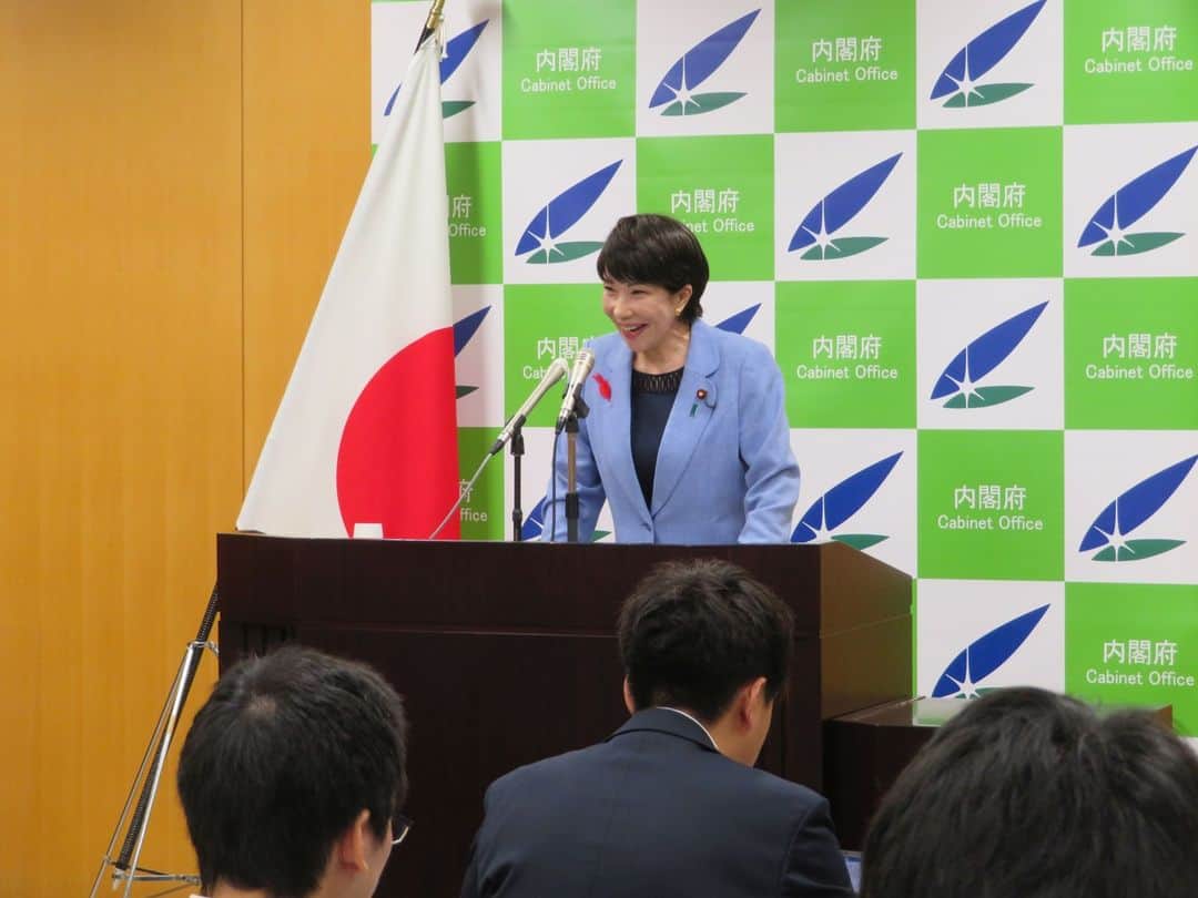 高市早苗のインスタグラム：「10月10日 大臣記者会見」