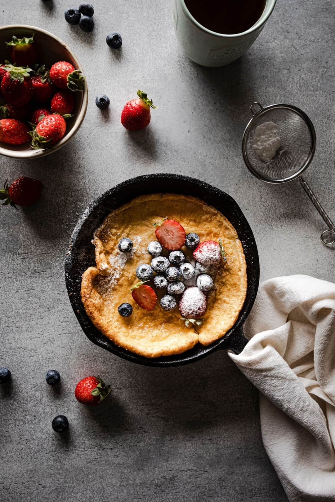 Canon Asiaさんのインスタグラム写真 - (Canon AsiaInstagram)「Is a regular 🥞 too much for you alone?⁣ ⁣ That's where the Dutch Baby comes in! The discovery of this 😋 treat inspired @flavourjourney to style it as the main attraction of a weekend brunch scene – combining a grey background with the warm colours of the confectionery with some fresh 🍓 🍇 on the side. It's quite obvious how much fun was had here; pretty sure the food was thoroughly enjoyed once the shoot was done!⁣ -⁣ 📷 Image by @flavourjourney on Canon EOS 5D Mark IV | EF24-70mm f/2.8L USM | 30mm | f/8 | ISO 320 | 1/20s⁣ -⁣ #TeamCanon #CanonAsia #CanonPhotography #CanonPhoto #CanonImages #CanonLens #CanonColourScience #PhotoOfTheDay #IAmCanon #ThePhotoHour #FoodPhotography」10月10日 15時35分 - canonasia