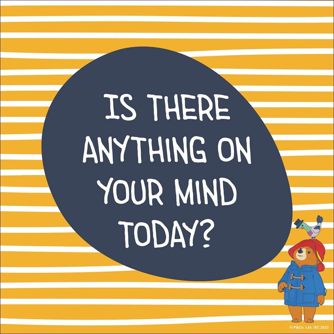 Paddington Bearさんのインスタグラム写真 - (Paddington BearInstagram)「Remember to check in with your loved ones this #WorldMentalHealthDay 🧡🌼🐾  Swipe right 👉」10月10日 16時58分 - paddingtonbear