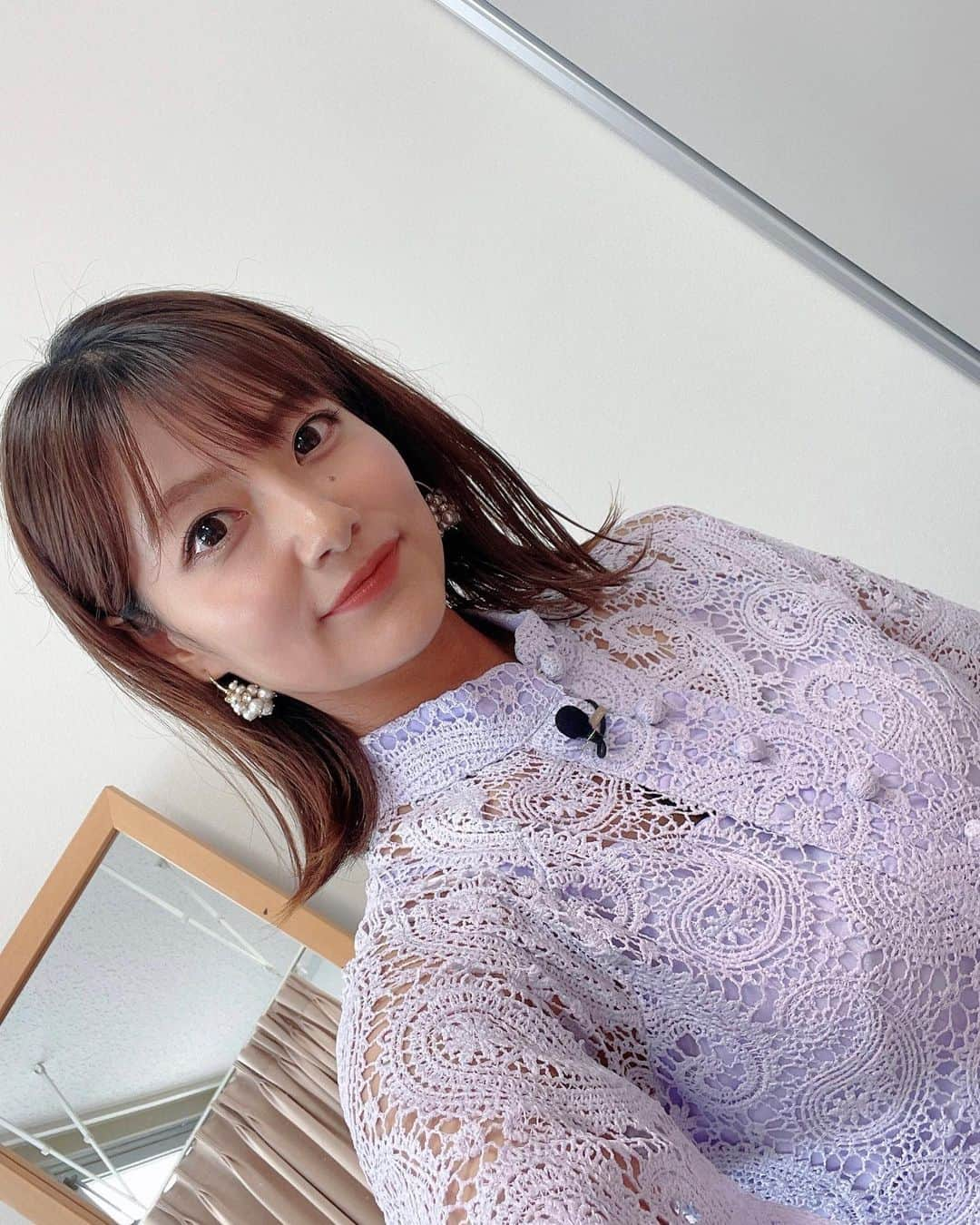 晴山由梨さんのインスタグラム写真 - (晴山由梨Instagram)「秋ですね〜🍇  今回の衣装です👗✨ ワンピース： @wildlily_daikanyama   10/13(金)21:00〜放送の釣りビジョン見てね♪  #釣りビジョン #釣りうぇーぶ #衣装」10月10日 17時15分 - hareyama_yuri