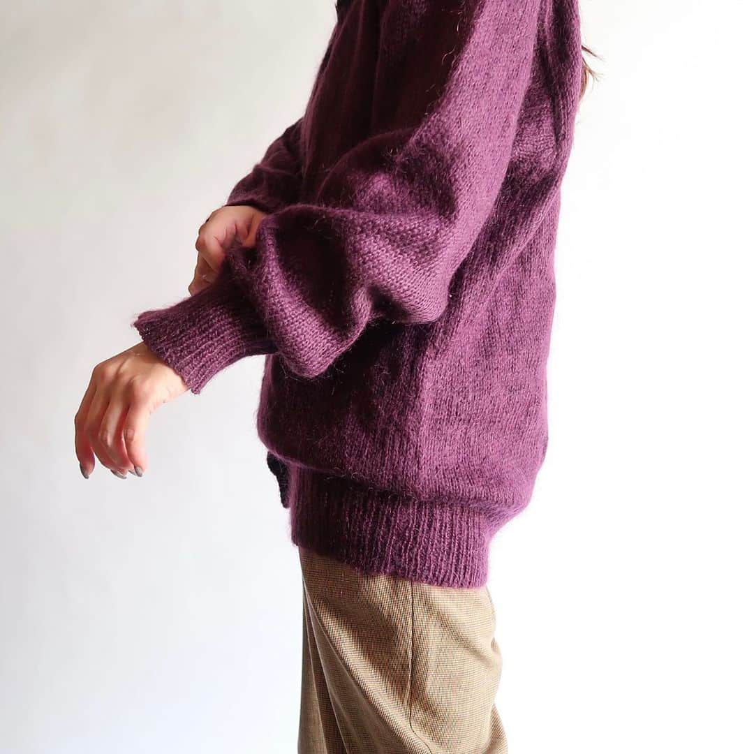 TheSunGoesDownさんのインスタグラム写真 - (TheSunGoesDownInstagram)「mohair knit cardigan  staff 154cm」10月10日 17時56分 - tsgd_tokyo