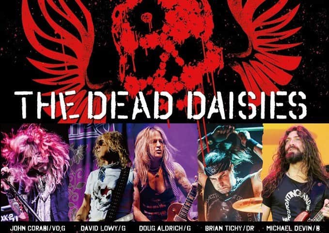 トキさんのインスタグラム写真 - (トキInstagram)「2023年11月1日(水) Spotify O-EAST THE DEAD DAISIES来日・東京公演に O.Aとして出演決定しました️❤️‍🔥  🌹THE MIDNIGHT ROSES🌹  Vo.大山まき  Gt.斉田和典  Gt.トキ(Aldious) Ba.Rosana:miho  Dr.Marina(Aldious)  mihoちゃんに声をかけて頂き、 リスペクトする最高のメンバー達と一夜限りのHR/HMの名曲をカバーセッションします❤️‍🔥❤️‍🔥 激アツな日本のバトンをTHE DEAD DAISIESに渡せるよう、精一杯頑張るので皆さん！よろしくお願いします🤘  超楽しみです。  伝説の夜を見逃すな⚔🤘  11/1(水) 東京・Spotify O-EAST 18:00 open／18:45 Opening Act／19:35 TDD start  #thedeaddaisies  #ザデッドデイジーズ #THEMIDNIGHTROSES」10月10日 18時45分 - aldioustoki