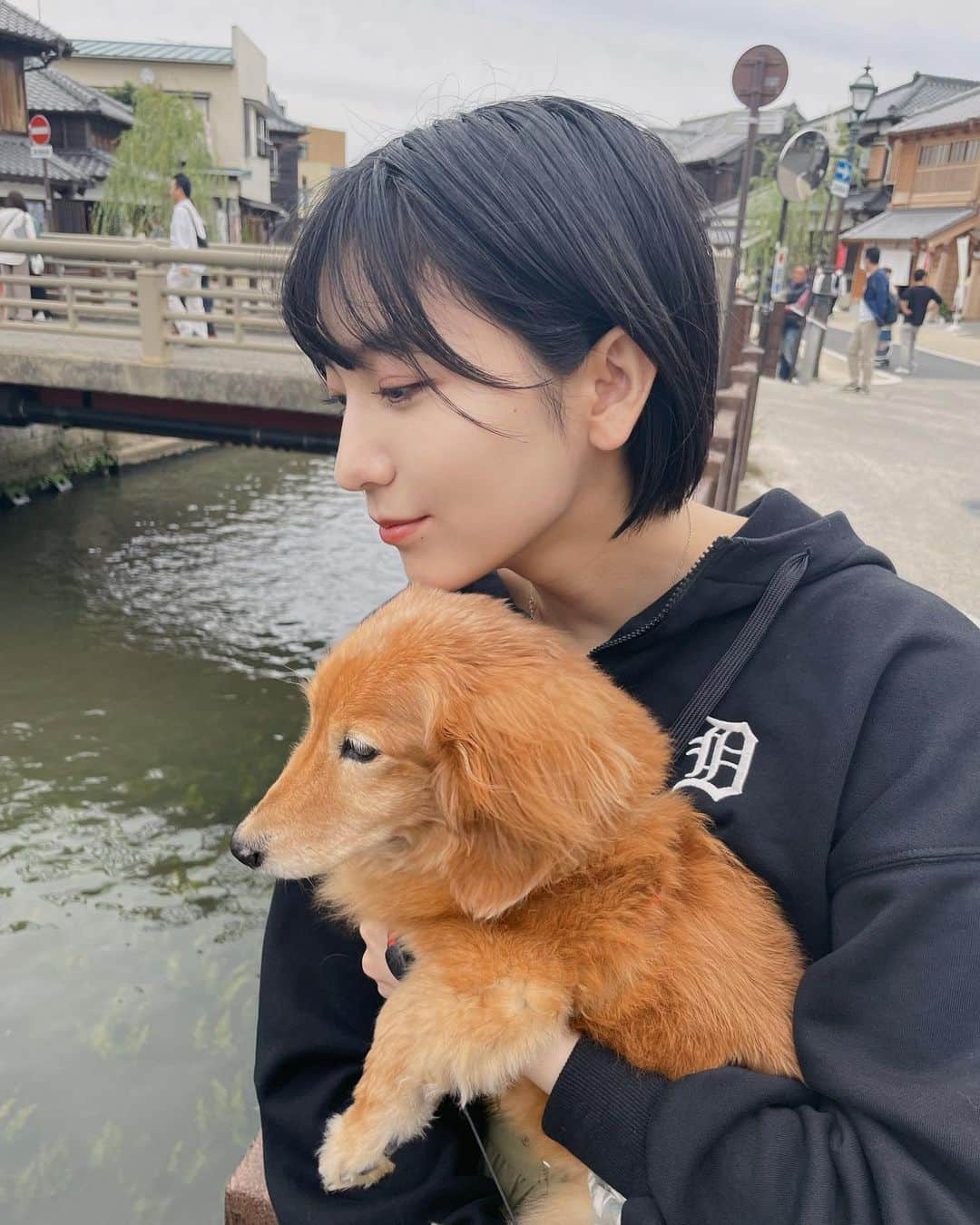 小貫莉奈さんのインスタグラム写真 - (小貫莉奈Instagram)「おでかけ🐶🐾   #佐原」10月10日 18時55分 - rina_onuki0529