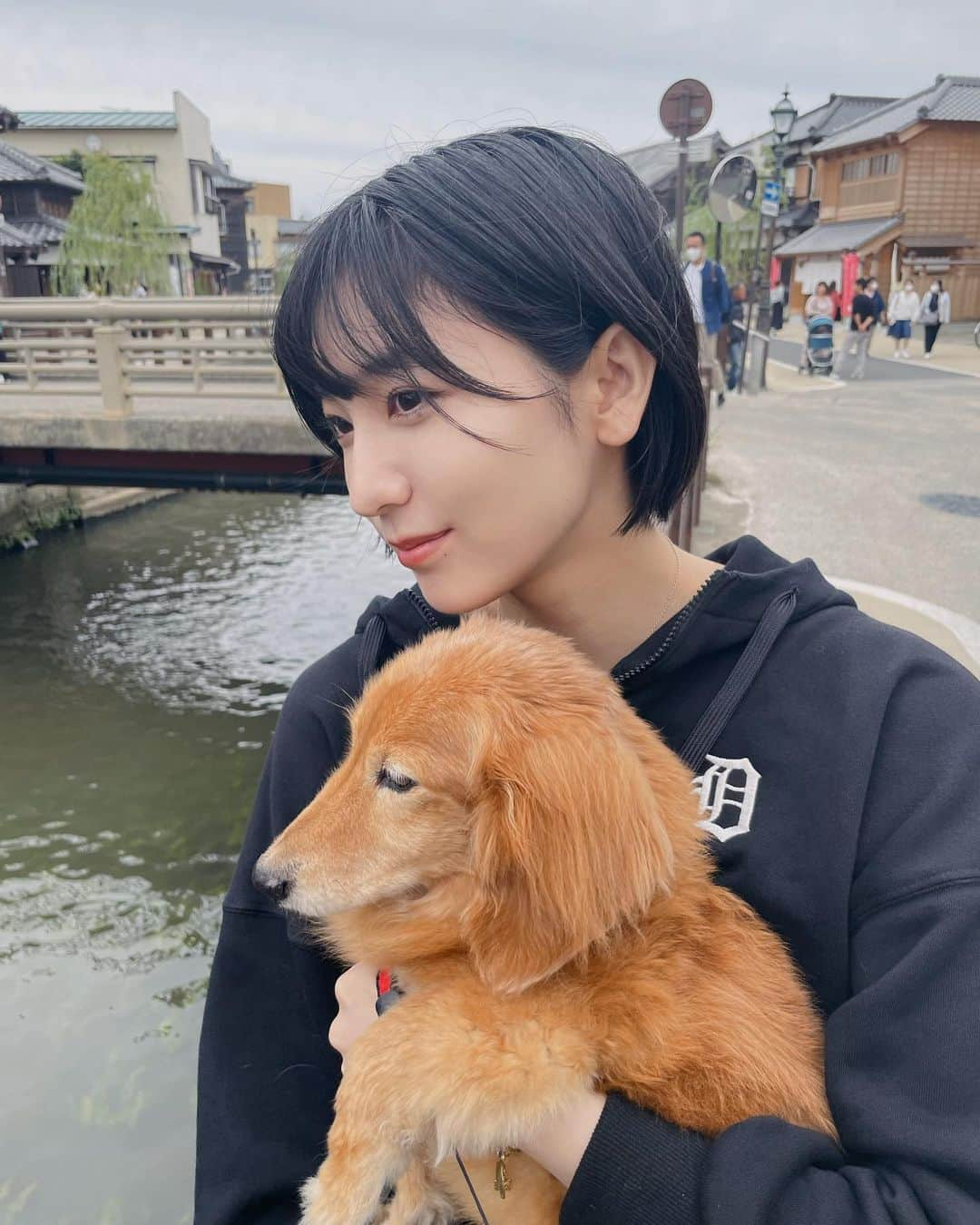 小貫莉奈さんのインスタグラム写真 - (小貫莉奈Instagram)「おでかけ🐶🐾   #佐原」10月10日 18時55分 - rina_onuki0529