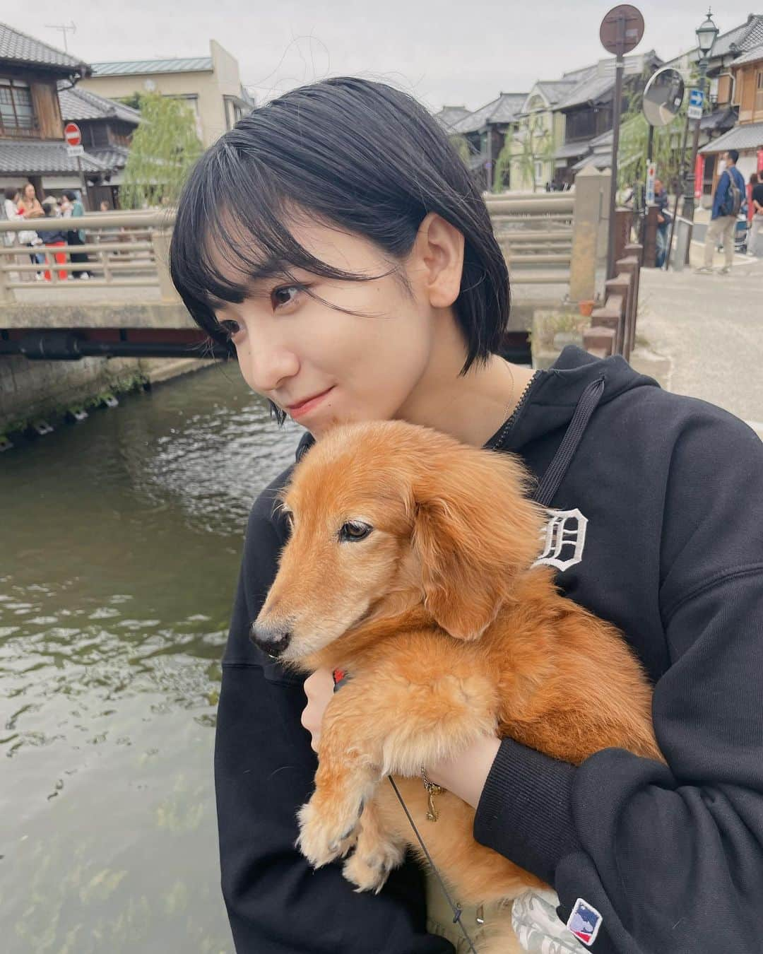 小貫莉奈さんのインスタグラム写真 - (小貫莉奈Instagram)「おでかけ🐶🐾   #佐原」10月10日 18時55分 - rina_onuki0529