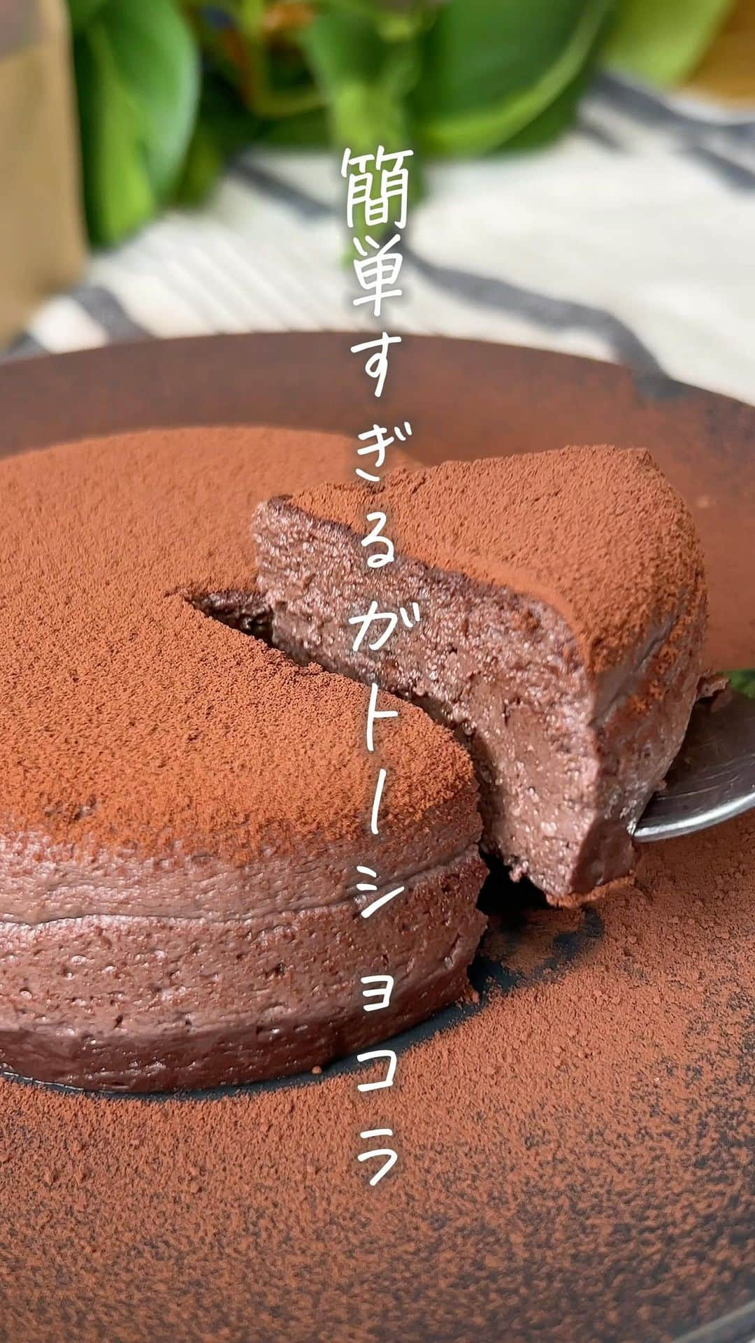 タマチャンショップのインスタグラム：「試して欲しい！簡単すぎるヘルシーガトーショコラ🍫  今回はオートミールと絹豆腐を使用した とてもヘルシーな簡単ガトーショコラをご紹介します👍  おやつにもぴったりですよ☺️  ■材料 ⭐️カカオパウダー ⭐️オートミール ・ココナッツオイル ・卵 ・絹豆腐 ・ハチミツ ・粉糖  ■作り方 ①ミキサーに卵1個、絹豆腐100g、タマちゃんのカカオパウダー10g、オートミール10g、ハチミツ大さじ2杯入れてよく混ぜる ②ココナッツオイルを染み込ませたキッチンペーパータッパーの内側を塗る ③600wで4分チン ④できたケーキを冷蔵庫で冷やす ⑤最後に上から粉糖orココアパウダーをかけたら完成  #タマチャンショップ#料理女子#レシピ#簡単ご飯#夜食 #料理女子#ご飯#簡単レシピ#簡単料理 #簡単おやつ #ダイエットレシピ #レシピ動画 #レシピノート #おやつの時間　#オートミール#オートミールレシピ #オートミールダイエット #おやつ作り#ケーキ作り #ガトーショコラ」