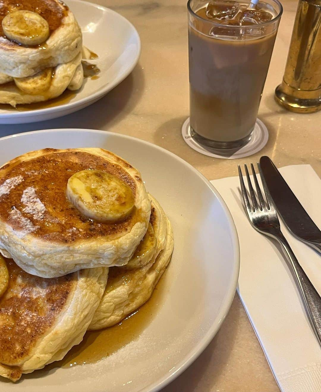 権隨玲さんのインスタグラム写真 - (権隨玲Instagram)「billsのパンケーキが1番好き〜🥞  この日のお洋服好きな子おおかったみたい🌷🌷」10月10日 18時59分 - rea__room