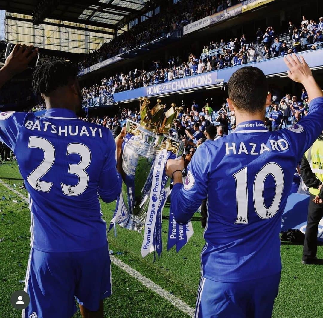 ミシー・バチュアイさんのインスタグラム写真 - (ミシー・バチュアイInstagram)「Legend 💙 @hazardeden_10 - profite bien et merci pour tout ce que tu m’as apporté 🙏🏾🙏🏾」10月10日 19時15分 - mbatshuayi