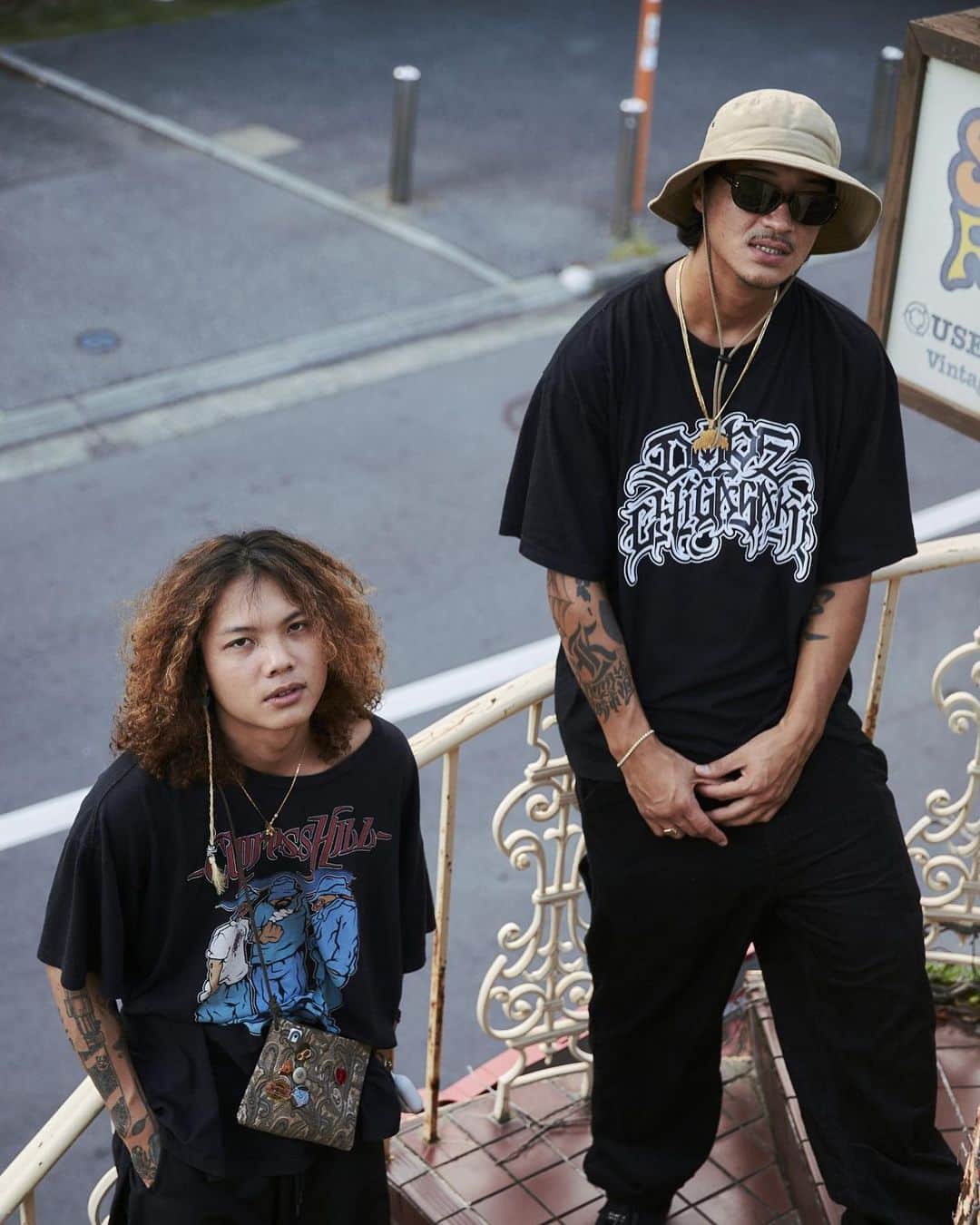 Droptokyoさんのインスタグラム写真 - (DroptokyoInstagram)「NUMB／原型師  トップス／#cypresshill  ボトムス／#ajobyajo  シューズ／#clarks  ネックレス／#dill  バック／ #bluelab   #droptokyo #streetsnap #fashion #ストリートスナップ」10月10日 19時22分 - drop_tokyo