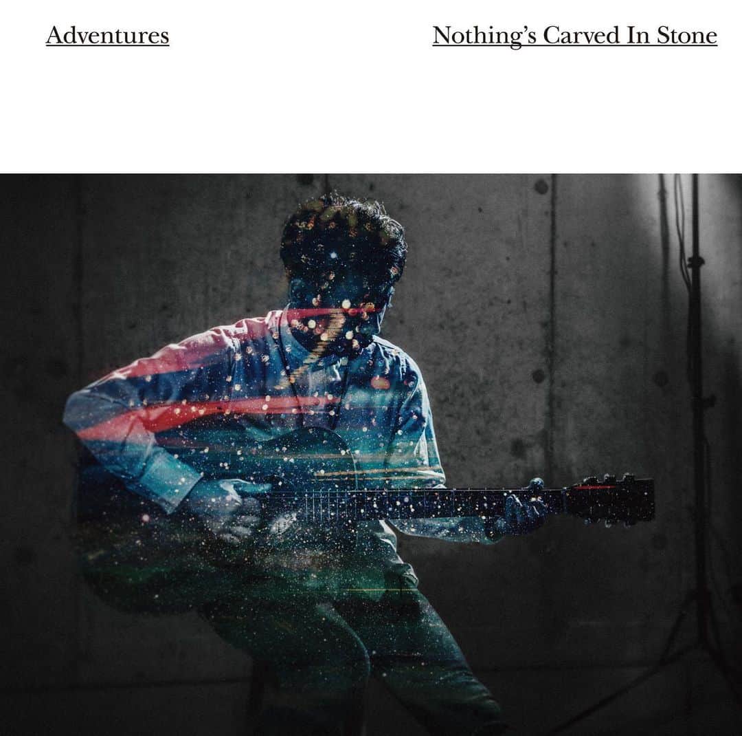 Nothing’s Carved In Stoneさんのインスタグラム写真 - (Nothing’s Carved In StoneInstagram)「【15th Anniversary History】 ⁡ ■2016年 8th Single『Adventures』ジャケット写真 ⁡ 収録曲 01. Adventures 02. The Brake ⁡ -------------------- Nothingʼs Carved In Stone 15th Anniversary "Live at BUDOKAN" 2024年2月24日(土)日本武道館 OPEN 16:30 / START 17:30 ⁡ ▼チケット ・指定席：8,200円(税込) ・学割指定席：6,200円(税込) ・ファミリー指定席：【親】8,200円(税込) / 【子供】6,200円(税込) ⁡ ▼ツアーWEB先行受付中(先着)！ https://eplus.jp/ncis-hp/ ⁡ ▼特設サイトにて後期楽曲投票受付中！ https://www.ncis.jp/15th/ ※プロフィールのリンクよりアクセス頂けます。 ⁡ #NothingsCarvedInStone #ナッシングス #NCIS #SilverSunRecords #liveatbudokan #日本武道館 #ナッシングス武道館」10月10日 19時33分 - nothingscarvedinstone