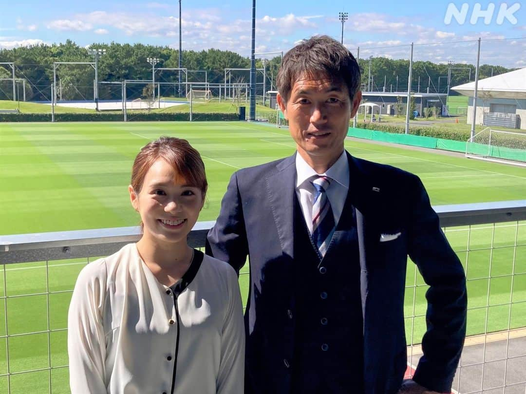 NHK「ニュースウオッチ９」さんのインスタグラム写真 - (NHK「ニュースウオッチ９」Instagram)「【⚽サッカー女子 #なでしこ 】  今月末にパリオリンピックに向けた アジア二次予選に臨む #なでしこジャパン  どのように戦うのか、 #池田太監督 に直撃インタビューしました🎤  #吉岡真央  このあとNHK総合📺とNHKプラス📱で #NHK #ニュースウオッチ9 #今夜9時」10月10日 19時35分 - nhk_nw9