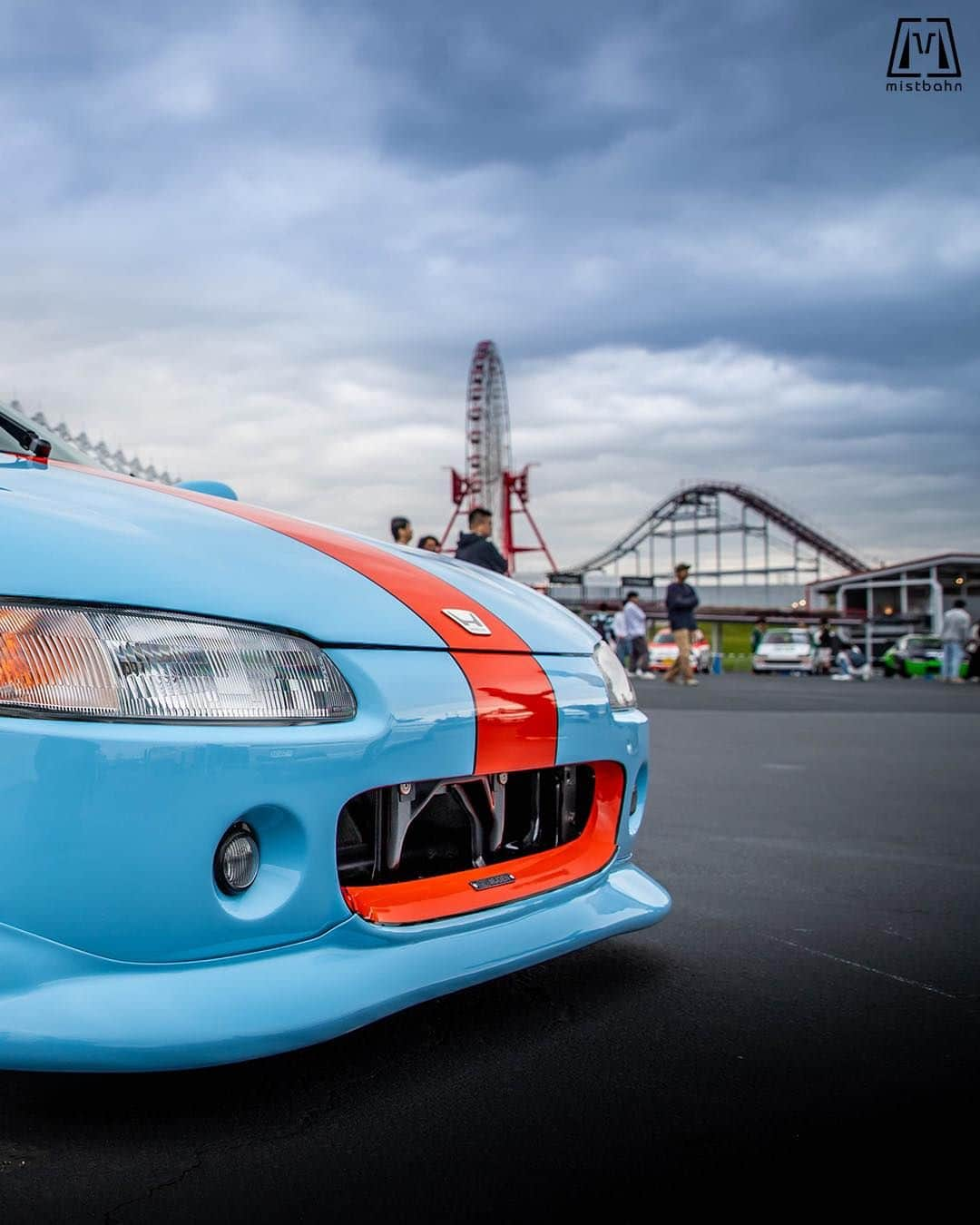 mistbahnさんのインスタグラム写真 - (mistbahnInstagram)「_ Gulf Honda PP1 BEAT _ 🚗: @kiyotaka_nakajima_pp1 📷: @mistbahn _ Shot on Oct-8 2023 🏁  The "H" Day at Suzuka International Circuit. _ JP) 2023年10月8日 鈴鹿サーキット国際レーシングコース GPスクエア。 ハジメテの置き系イベント、The "H" dayにビートで参加。 _ #hday #thehday #playersday #suzukacircuit #suzukainternationalcircuit #鈴鹿サーキット #hondabeat #hondabeatpp1 #pp1beat #ホンダビート #pp1 #beatpp1 #e07a #mtrec #gulf #te37 #rays #volkracing」10月11日 5時43分 - mistbahn