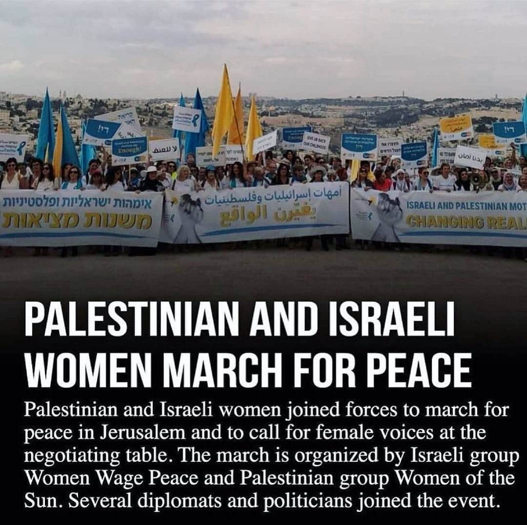 アリミ・バラードのインスタグラム：「WOMEN!! ✨🕊️💖🙏 Praying that their Voices and WISDOM come to the fore FRONT in this vicious display of Brutal Vile INhumanity.   #RePost w/ @amandadecadenet Repost from @lisamoorish • This so far, is the only thing I have seen in response to the past few days horrific events, that has given me real hope. And showed true humanity. Give these women a seat at the table 🫂🫂🇵🇸🕊️🇮🇱🤍🤍☮️ @women.of.the.sun_  @womenwagepeace  Women from all over the world flew to Jerusalem last Wednesday. Jewish and Palestinian. Stop the divide. Protect them at all costs, follow them and share their mission. 🙏🏽」