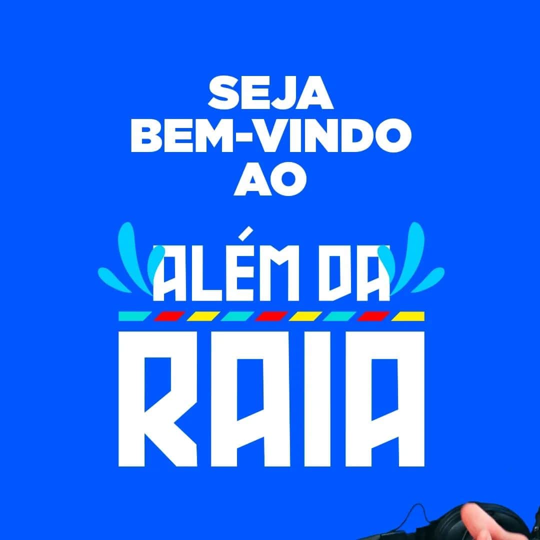 のインスタグラム：「🎙Seja bem-vindo ao Além da Raia! Meu novo podcast junto ao @flowsatv e @estudiosflow que estreia daqui a pouco!  Grandes convidados vão trazer as suas experiências, como enfrentaram desafios e como buscam a alta performance e o equilíbrio entre saúde física, mental e financeira nas suas vidas  Te espero Além da Raia! 👊👊」