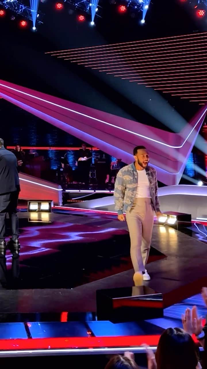 ジョン・レジェンドのインスタグラム：「Just when I thought it couldn't get better than the first week of #VoiceBlinds - week two came along!」