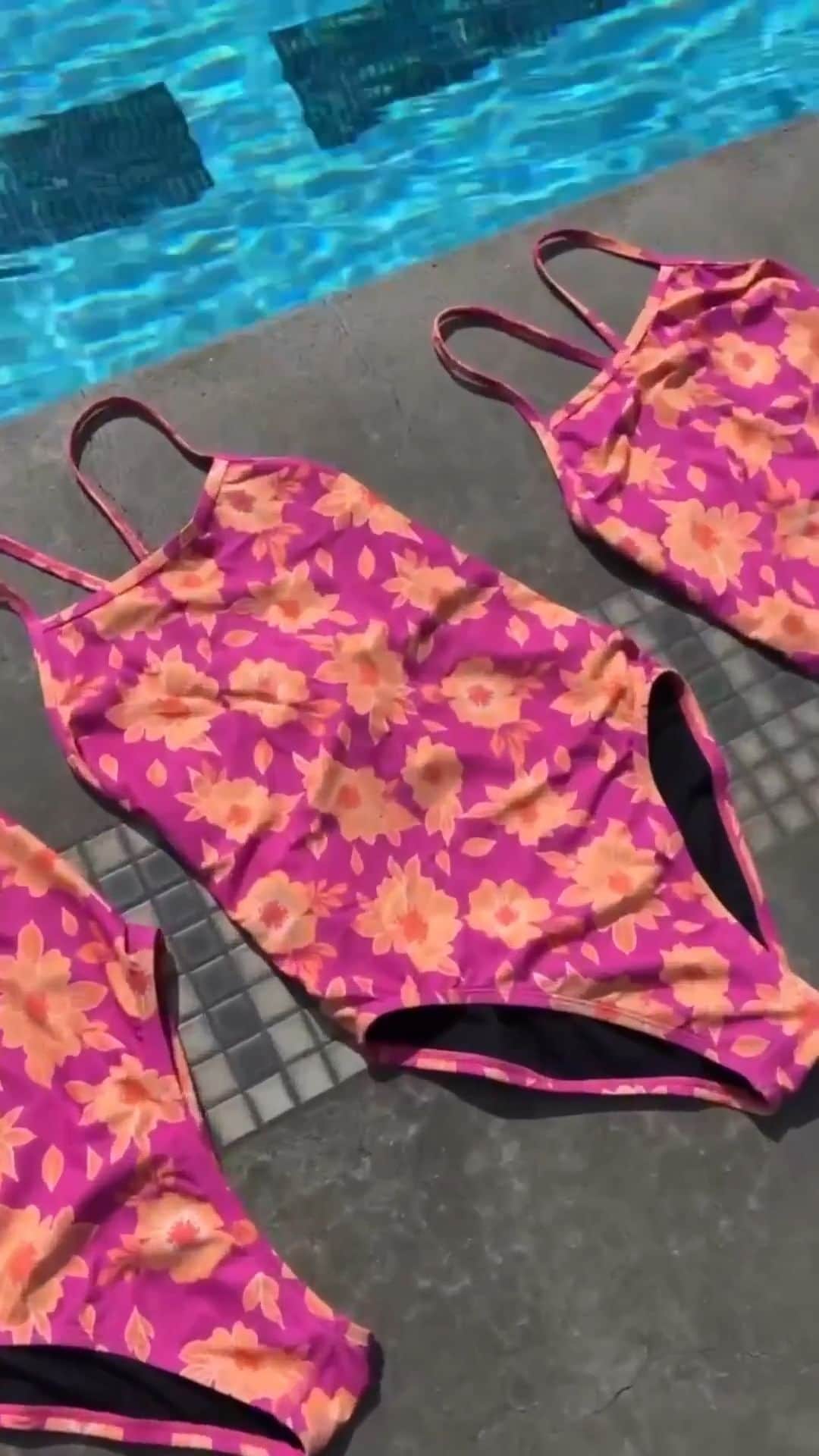 JOLYN Swimwearのインスタグラム：「Have you seen our latest print release BLOOMBLISS?! She's pretty isn't she 💗🌸 Available online now x」