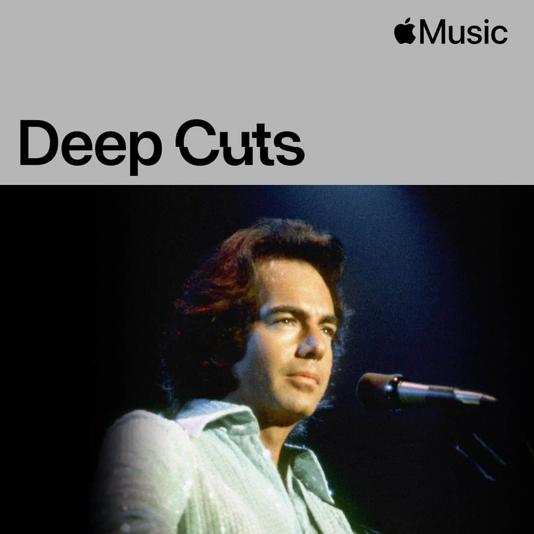 ニール・ダイアモンドのインスタグラム：「Unearth the hidden gems of Neil’s catalog with the Neil Diamond: Deep Cuts playlist—streaming now on Apple Music! 🎶💎 ~ Team Neil  #NeilDiamond #DeepCuts」