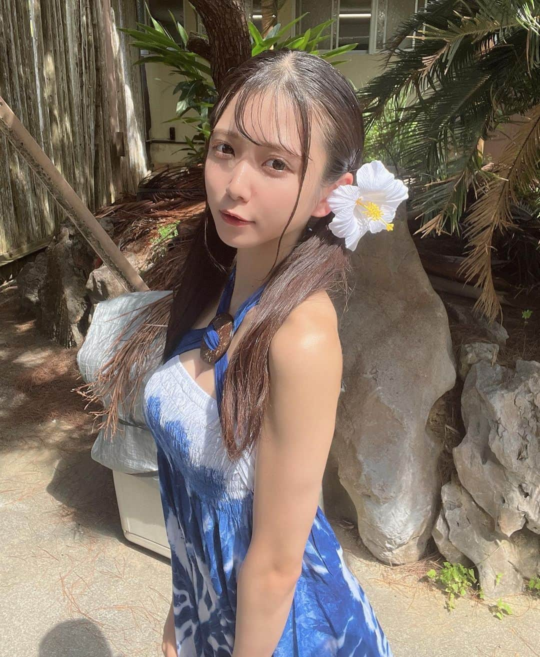 島袋香菜さんのインスタグラム写真 - (島袋香菜Instagram)「１週間前の沖縄‥🌺💙  #沖縄　#琉球村　#那覇」10月10日 22時13分 - _kanaloco_