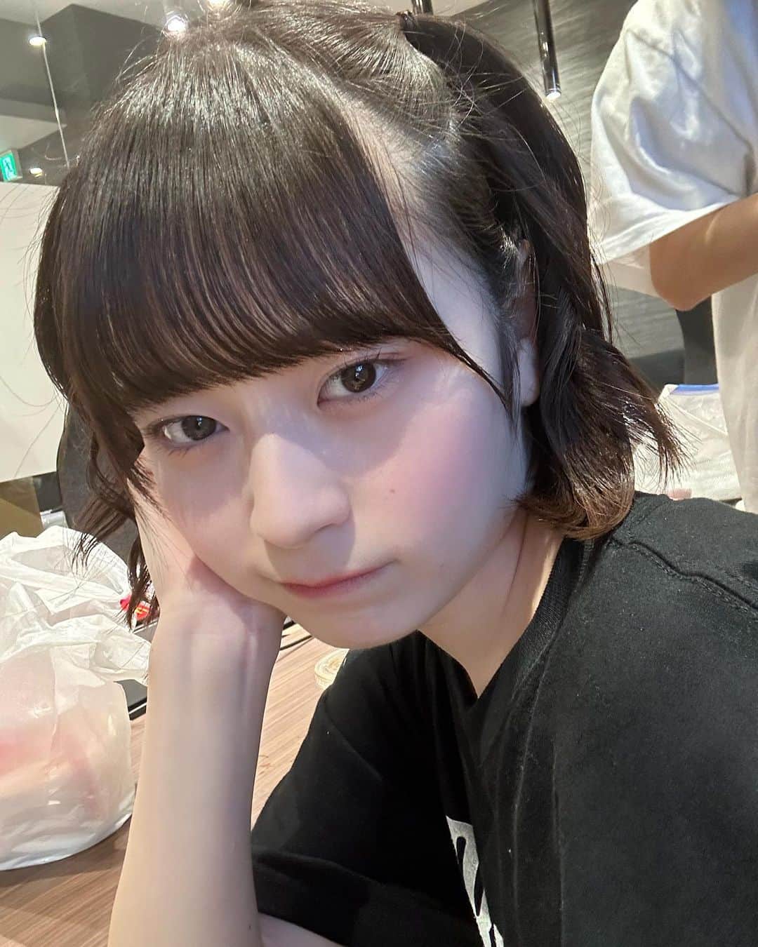 比嘉ゆめののインスタグラム：「夏くらいの自撮りでてきた！  なんかバブい👶」