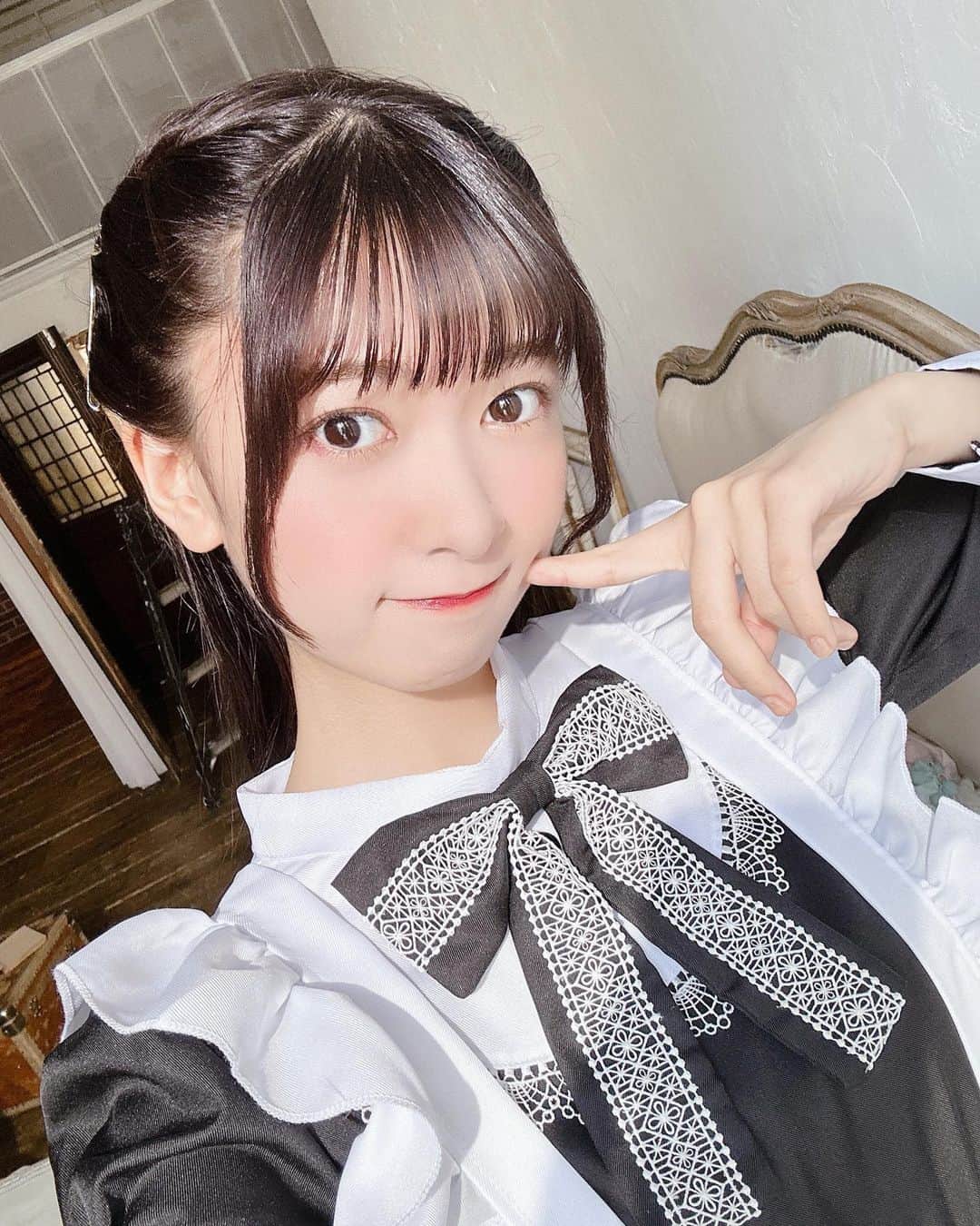 のインスタグラム：「おやすみなさい🌙💚  #おやすみ  #メイド」