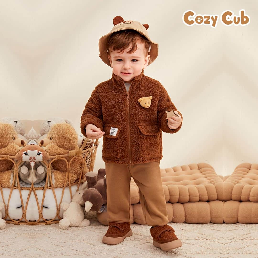 SHEINのインスタグラム：「Fall means it's time to break out the fuzzy fits 🐻🍂💫 Which teddy is getting you ready for cozy SZN? 👇  🔗:https://shein.shop/i56qeb5  #SHEIN #SHEINKIDS #SHEINCozyCub」