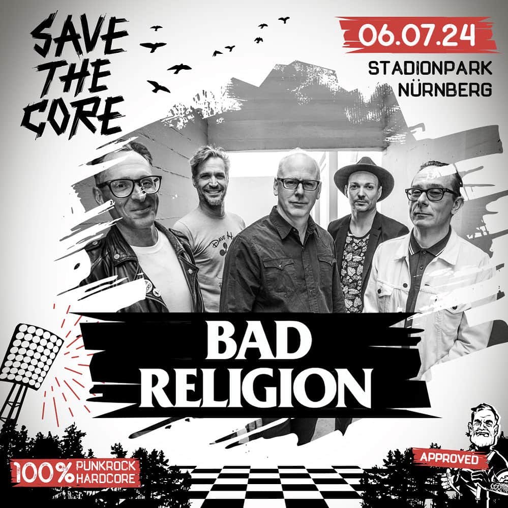 Bad Religionさんのインスタグラム写真 - (Bad ReligionInstagram)「The core will be saved! @savethecore」10月10日 22時43分 - badreligionband