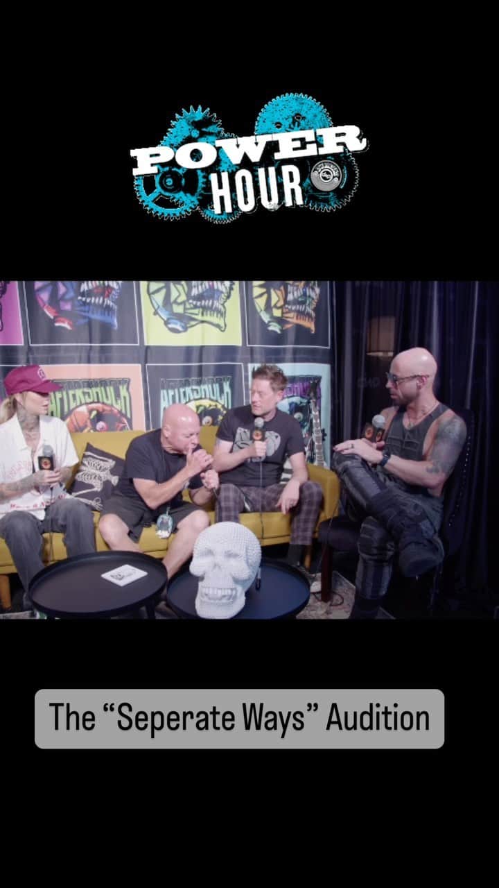 クリス・ドートリーのインスタグラム：「@daughtry and the @powerhourshow are clearly going SEPARATE WAYS after these auditions…」