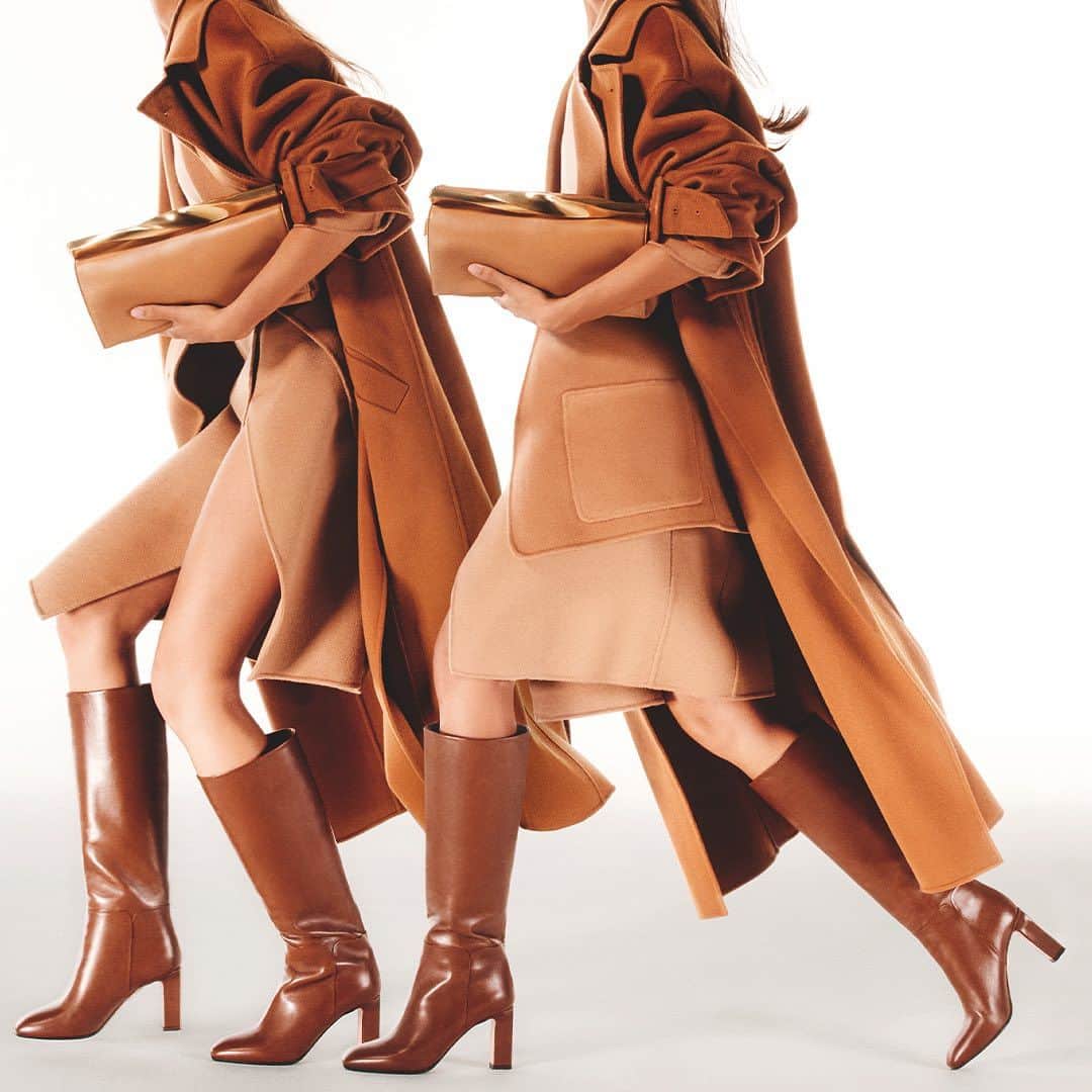 Aquazzuraのインスタグラム：「How to wear boots flawlessly this fall? Let Sellier Boots lead the way! A subtle statement-maker, mixing versatile color, refined leather, and timeless design  #AQUAZZURA    #AQUAZZURABoots」