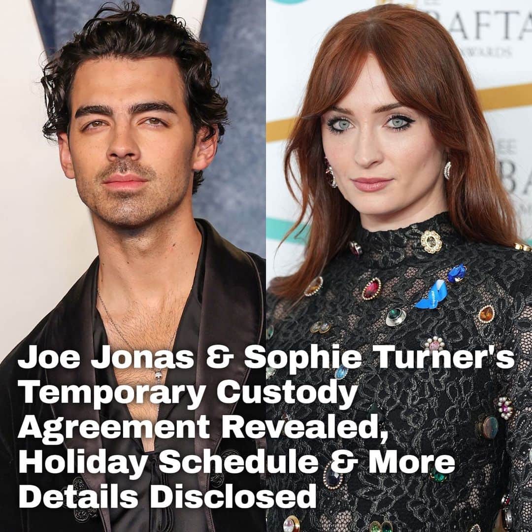 Just Jaredさんのインスタグラム写真 - (Just JaredInstagram)「After days of mediation, Joe Jonas and Sophie Turner have filed papers disclosing their temporary custody schedule. Tap this photo at the LINK IN BIO to find out who will have the kids for Thanksgiving, where they will be for Christmas, if they're allowed to leave the US and more. #JoeJonas #SophieTurner Photo: Getty」10月10日 23時43分 - justjared