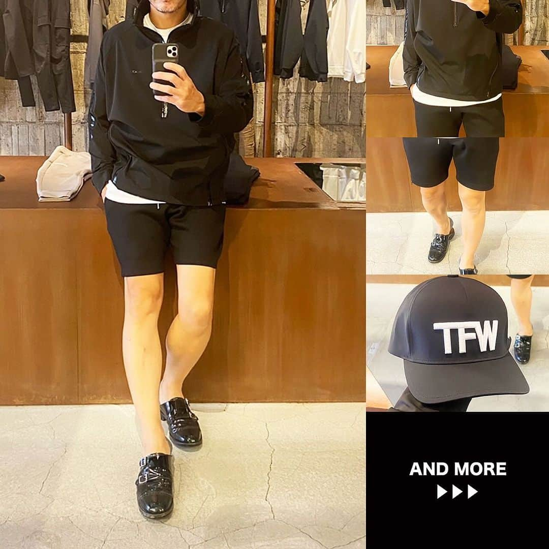 セレクトショップN.K.Bのインスタグラム：「✨今日のN.K.B STYLE✨ 👕【アウター】Coniglio HALF ZIP STAND TRUCK BLACK LINE (BLACK) 👖【パンツ】AKM 2023 S/S RELAX SHORTS (BLACK) 🎩【キャップ】TFW49 2023 A/W TECHNICAL CAP (BLACK)  セレクトショップN.K.B小林です。  いよいよConiglio HALF ZIP STAND TRUCK BLACK LINE入荷しました!! ご予約頂きました皆様、お待たせしました☆  本日は、ショートパンツスタイルで♪ 是非、ご参考に。  全品送料無料❗️新規会員登録ですぐ使える1,000ポイントも進呈中です。  ++++++++++++++++++++ N.K.Bは、福井県福井市にあるセレクトショップ。 オーナーの小林が、取扱ブランドの最旬コーデと新作先行予約・入荷情報をPostしています。 もしよければ、いいね＆フォローよろしくお願いします❗  【主な取扱ブランド】 AKM | エイケイエム VEGAHLUXE | ヴェガリュクス 1piu1uguale3 | ウノピュウノウグァーレトレ 1piu1uguale3 SPORT| ウノピュウノウグァーレトレスポーツ LUXE163AKMBB | リュクス163エイケイエムビービー Junhashimoto | ジュンハシモト TFW49 | ティーエフダブリューフォーティーナイン TOM FORD EYEWEAR | トムフォード アイウェア DABORO | ダボロ PIUORO | ピウオッロ MOOSEKNUCKLES | ムースナックルズ newblance | ニューバランス and more… ++++++++++++++++++++  #AKM #エイケイエム #TFW49 #ティーエフダブリューフォーティーナイン  #Coniglio #コニーリオ  #エヌケービー #メンズファッション #メンズファッションコーデ #ファッション好きと繋がりたい #メンズコーデ #お洒落さんと繋がりたい #おしゃれさんと繋がりたい #服好きな人と繋がりたい #ファッション好きな人と繋がりたい #ファッション大好き #今日のコーデ #本日のコーデ #ファッションコーデ #インスタファッション #エヌケービー #ファッションスナップ #ファッション好き #アパレルショップ #ファッションコーディネート #メンズアパレルショップ」