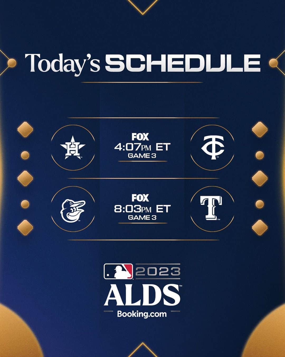 MLBのインスタグラム