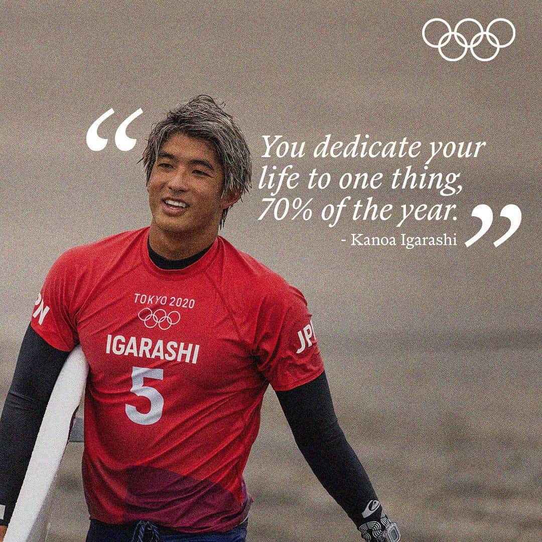 オリンピックさんのインスタグラム写真 - (オリンピックInstagram)「Balance, support and surrounding yourself with love.  Hoping these words from surfing Olympic silver medallist, Kanoa Igarashi 🇯🇵 help someone today.   There is no health without mental health. Link in bio for our work in the space. 🧠  #WorldMentalHealthDay」10月11日 0時37分 - olympics