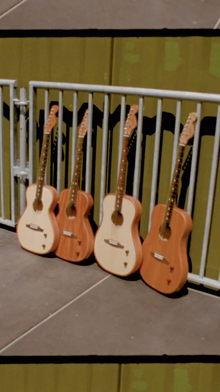 Fender Guitarのインスタグラム：「Introducing the all new Highway Series. With a streamlined setup and feedback-resistant design, the Highway Series was built for the live acoustic performer. Featuring @mtjoyband. Learn more about the series at the link in bio.」