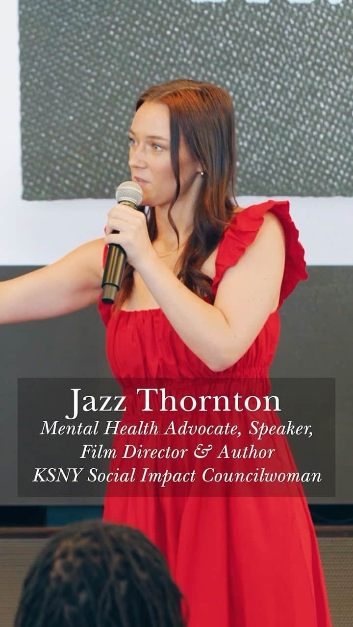ケイト・スペードのインスタグラム：「In celebration of #worldmentalhealthday, we’re reflecting on these inspiring words from @jazzthornton at our recent Global Summit on Women’s Mental Health and Empowerment: “When you can’t see the hope, know that it is always there. Sometimes other people just have to help you see it.” Thank you, Jazz. #katespadeny #katespadenyimpact」