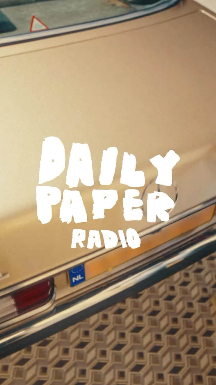 デイリーペーパーのインスタグラム：「“You’re now listening to lyrical mastermind @samrecks on Daily Paper Radio”. FW’23 Holiday, lands on all airwaves this Friday.  Produced by: @zenderbeats」