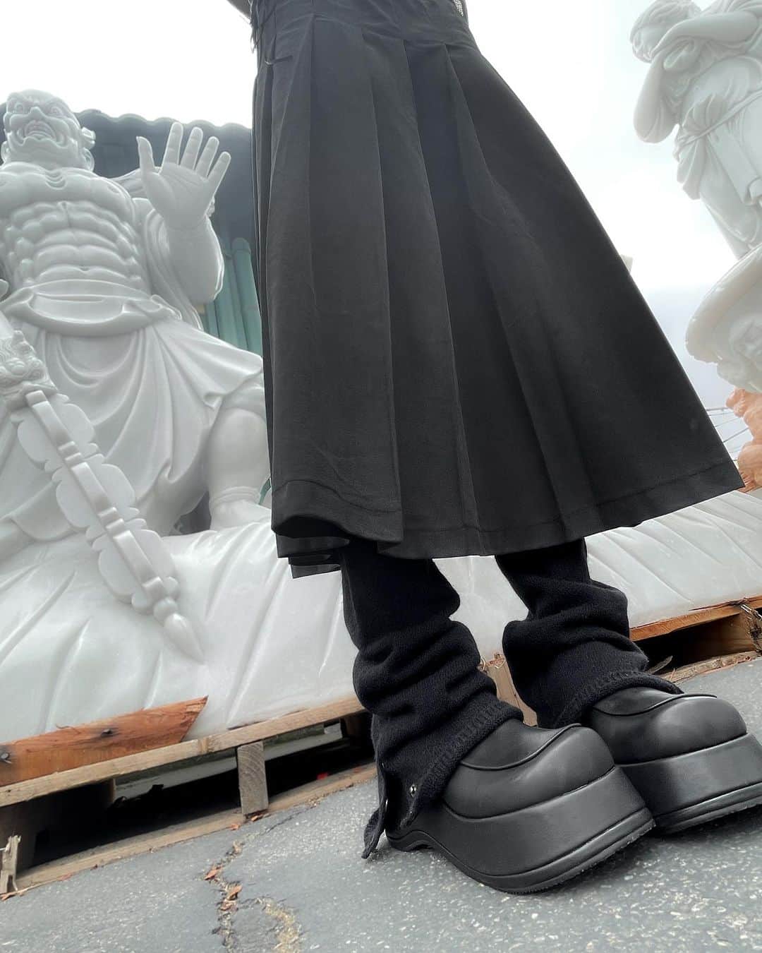 UNIFのインスタグラム：「Dust Leg Warmers」