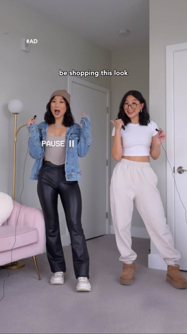YouTubeのインスタグラム：「#ad omw to YouTube Shorts to shop this look and many more 🛍️😚 #ShopWithYouTube」