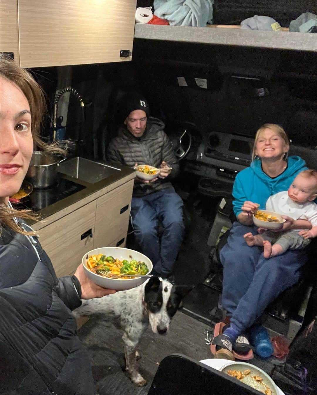 ペイジー・クラッセンさんのインスタグラム写真 - (ペイジー・クラッセンInstagram)「Road trip life, week one. A stop in SLC to see @ally.dorey and fam, a @forged_vans CO > CA convoy + reunion, a sick baby, juggling family life at the crag with @emilyaharrington @adrianballinger and @shanjean, and feeling some hot hot holds on some projies. It’s been a while since we’ve taken a climbing trip to a new-to-us spot, and it’s both beautiful and a little overstimulating 🫣. Excited to see where the next few weeks take us!  @lasportivana @maximropes @physivantage @arjandekock」10月11日 2時29分 - paigeclaassen