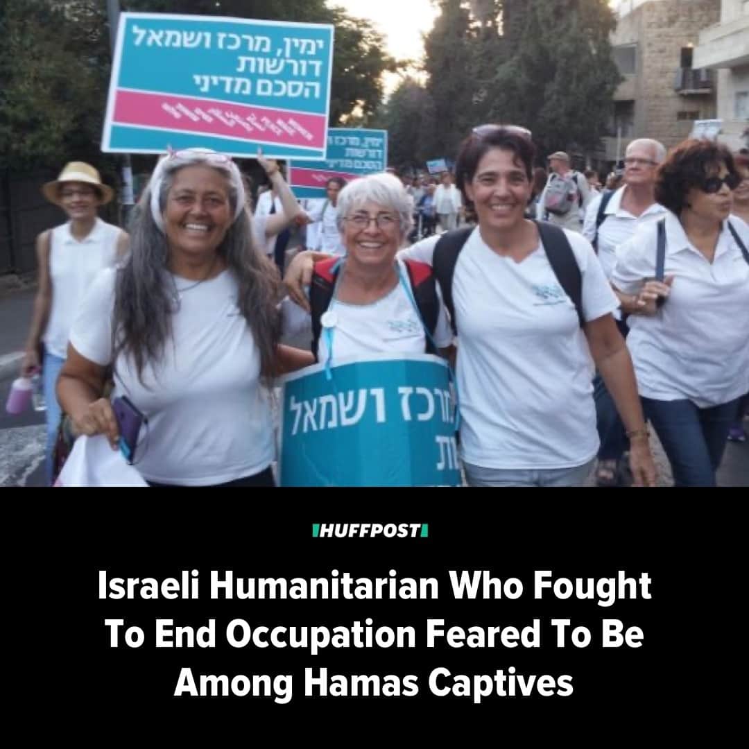 Huffington Postのインスタグラム：「A Canada-born Jewish humanitarian who dedicated most of her life to helping Palestinians has gone missing after Hamas fighters attacked Israel over the weekend.⁠ ⁠ Vivian Silver lives near the Gaza Strip in southern Israel’s Be’eri kibbutz. After Hamas fighters launched a surprise attack on Israel on Saturday, the 74-year-old hid at home and communicated with her son over the phone, he told CBC News. She texted him that the militants were in her house.⁠ ⁠ “She has a really great sense of humor, so we joked up until that point,” Yonatan Zeigen, who is based in Tel Aviv, told CBC News’ Adrienne Arsenault. “We were joking and then we said, ‘OK, it’s time to stop joking,’ and just expressed love for each other, and that was it.”⁠ ⁠ The attacks by Hamas, the armed group that rules over the millions of Palestinians in Gaza, have resulted in over 900 people killed in Israel, according to the nation’s military. Palestinian officials say that more than 700 people have been killed in sealed-off Gaza and the occupied West Bank since Israel launched massive retaliatory attacks with the support of Western nations.⁠ ⁠ Zeigen told CBC that he does not believe his mother is missing, but instead either dead in her house or among the hostages taken to Gaza by Hamas. Authorities were still reportedly clearing the kibbutz of explosives and have not been able to provide an update on Silver’s whereabouts.⁠ ⁠ Loved ones of Silver have told media outlets that the Winnipeg-born woman dedicated her life to ending the Israeli occupation and is highly regarded by both Israelis and Palestinians as a force who fought for lasting, permanent peace.⁠ ⁠ “She’s a woman of small stature, but in spirit she’s a giant,” Zeigen said on CBC News. Read more at our link in bio. // 🖊️ ⁠ Sanjana Karanth」