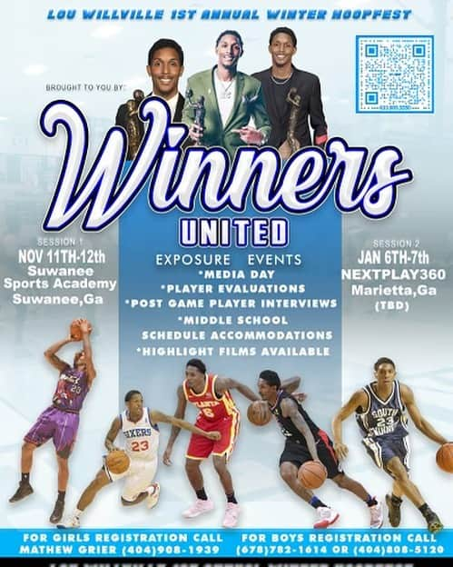 ルイス・ウィリアムスのインスタグラム：「Get your teams signed up immediately!!! LouWillVille 1st annual Winter Hoop Fest ❄️❄️❄️❄️❄️❄️❄️」