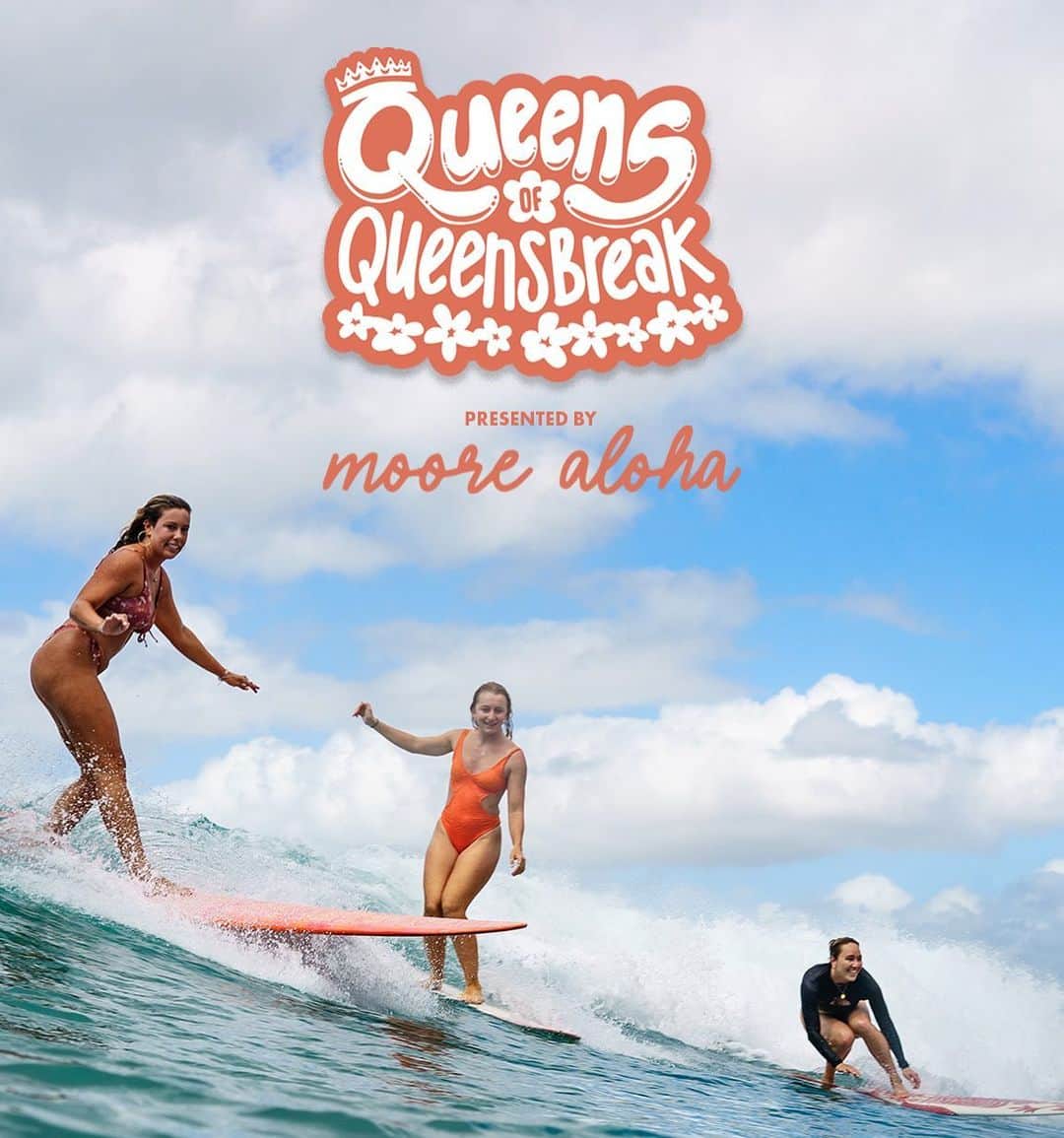 カリッサ・ムーアのインスタグラム：「Application process for Queens of Queensbreak has been extended to 10/16. Open to women ages 18-28 years old. Don’t have to reside in Hawaii to participate. Link in bio 🌺  Come join us for a fun day in the sun learning how to navigate the waves of mental health and wellness with Aloha. Carissa will be sharing valuable tools and insight into living a life of positivity, passion and purpose. Hope to see you there! 💕 #givemoorealoha」