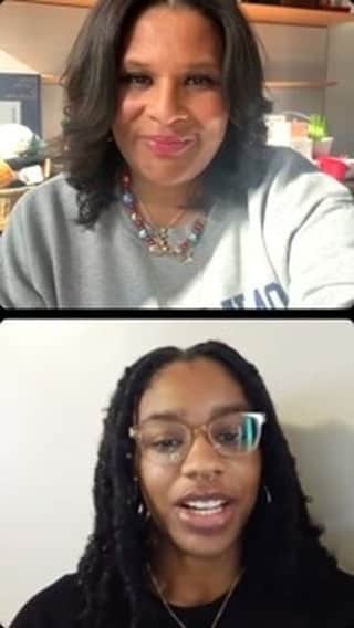 Cosmopolitanのインスタグラム：「Our beauty editor-at large @missjulee chatting about #CleanBeautyJustice with Aleyana Momplaisir from @resilientsisterhoodproject 🌿🙌🏾  #YoursMineOurs ✨」