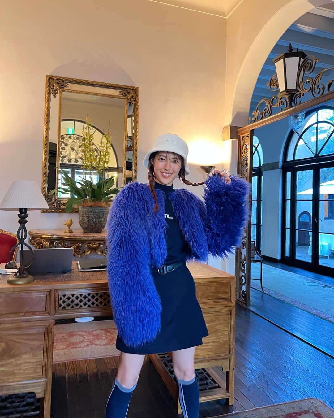 瀧本美織のインスタグラム：「💙   @regina_golf   #golf」