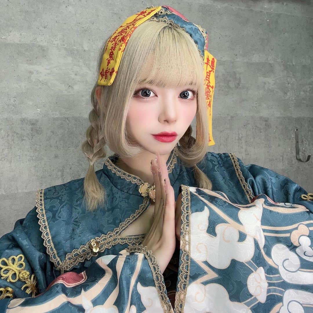 星れいらのインスタグラム：「你是我最爱的人  #ハロウィン #Halloween #コスプレ #アイドル #idol」